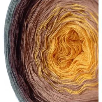 Příze YarnMellow Duhová příze Butterfly 29 - Na houbách