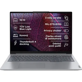Počítač Lenovo ThinkBook 16 G7 IML Arctic Grey