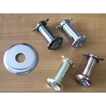 14453 - Průhledítko mosaz kompletní (14453 - Průhledítko mosaz kompletní v povrchu mosaz. Jednoduchý a funkční doplněk do interiéru.)