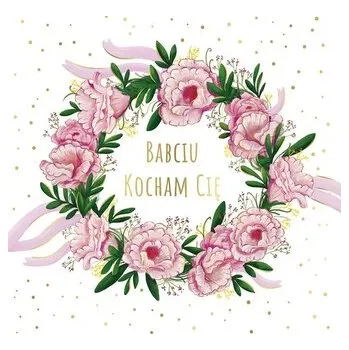 Set školních potřeb Karnet KW Wianuszek różowy Babcia