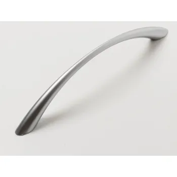 Nábytkové kování 91151 úchytka rozteč 128mm sat.chrom (Nábytková úchytka s roztečí 128 mm v povrchu chrom. Jednoduchý a funkční doplněk do interiéru.)