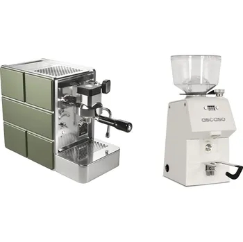 Kávovar Stone Espresso Mine Green + Ascaso H64, white