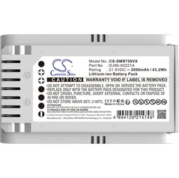 Baterie k notebooku Baterie Cameron Sino CS-SMR750VX za Samsung VCA-SBT90E/VT - neoriginální