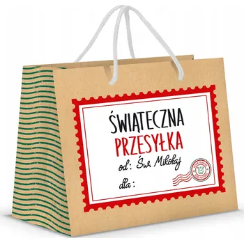 Vánoční dekorace Vánoční taška - TXX - Santa Claus