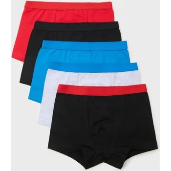 Chlapecké oblečení Sinsay - Bavlněné boxerky, 5 balení - vícebarevná - 974GR-MLC - 974GR-MLC-U11