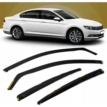 autokoberec Deflektory oken VW VOLKSWAGEN PASSAT B8 SEDAN 2014-