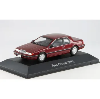 autíčko Ford Cougar 1990 1:43 - DeAgostini časopis s modelem Ford Cougar - kovový model