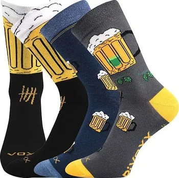 Oblečení a móda 3PACK ponožky VoXX vícebarevné (PiVoXX mix 5) M Možnost vrácení zboží ZDARMA do 120 dnů!