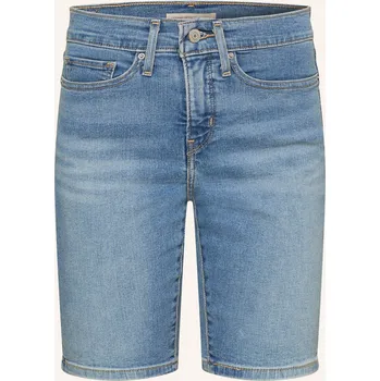 Dámské kraťasy Levi's® Dámské Džínové Šortky Shaping Bermuda, 01 med indigo...