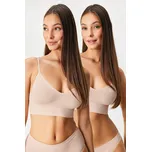 2PACK Podprsenka RIB Bralette bez kostic