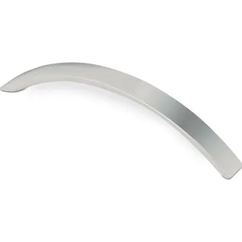 Nábytkové kování 12481 úchytka IVO rozteč 128mm satén chrom (Nábytková úchytka IVO s roztečí 128 mm v povrchu satén chrom. Praktický doplněk do interiéru.)