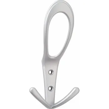 Věšák 12974 věšák GIGI Alu efekt (Nástěnný věšák. Vhodné řešení pro nábytek v interiéru.)