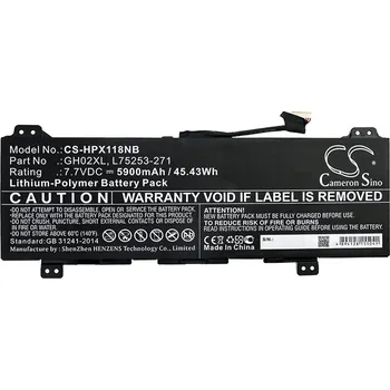 Baterie k notebooku Baterie Cameron Sino CS-HPX118NB pro HP Chromebook 14A-NA0008NO - neoriginální