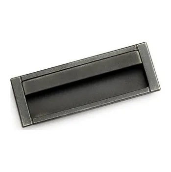 Nábytkové kování 12768 úchytka mušle plast starostříbro (Nábytková úchytka. Vhodné řešení pro nábytek v interiéru.)