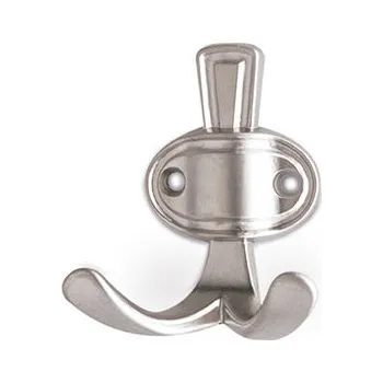 Věšák 12244 věšák ALEXEJ satén nikl (Nástěnný věšák v povrchu satén nikl. Vhodné řešení pro nábytek v interiéru.)