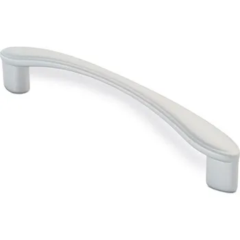 Nábytkové kování 12952 úchytka rozteč 128mm Alu efekt (Nábytková úchytka s roztečí 128 mm. Praktický doplněk do interiéru.)