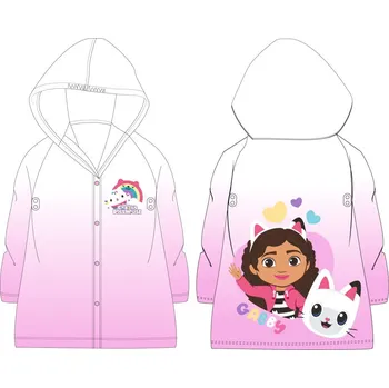 Pláštěnka Pláštěnka Gabby’s Dollhouse růžová 128/134