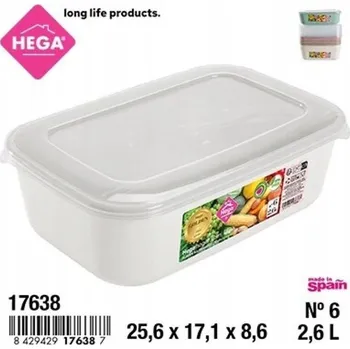 Dóza na potraviny Potravinová dóza 2,6 l 1 Ks