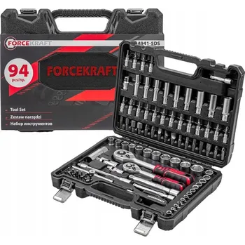 Sada nářadí Sada nářadí v kufříku, 94 dílů (klíče a další)