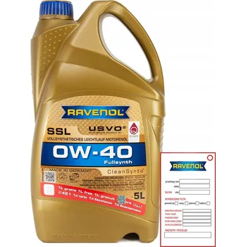 Motorový olej Motorový olej Ravenol 5 l 0W-40