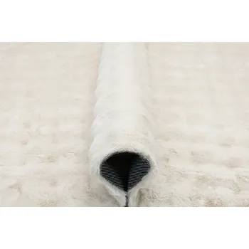 Koberec KOBEREC imitace KOŽEŠINA BUBBLE 60x115cm ECRU