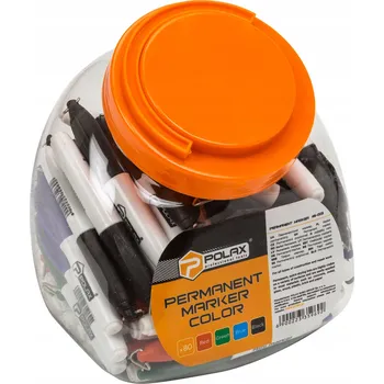 MINI FIXY POPISOVAČE STAVEBNÍ PERMANENTNÍ BARVY POLAX 80 KS
