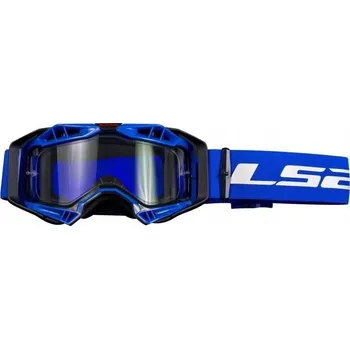 Motocyklové brýle LS2 AURA BLUE motokrosové brýle / čtyřkolka - PŘIPRAVENO PRO PINLOCK