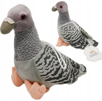 plyšák PLYŠOVÁ HRAČKA pták HOLUB plyšák PLYŠOVÝ holoubek 26 cm