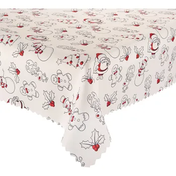 ubrus Vánoční ubrus Hvězdička na Vánoce Polský 120x220 BN5