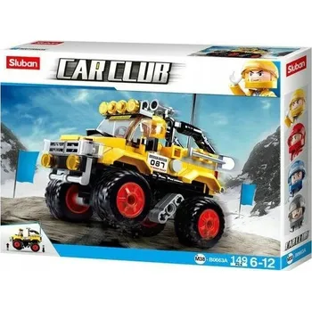 ostatní stavebnice Sluban Car Club M38-B0663A Offroad Žluté Stavebnice 149 ks