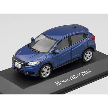 autíčko Honda HR-V 2016 modrá 1:43 - DeAgostini časopis s modelem Honda HRV - kovový model auta