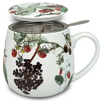 Hrnek buclák se sítkem - My favourite tea fruit 420 ml