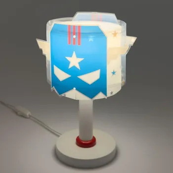 Dětské svítidlo Dalber 61811N - LED Dětská lampička BLUE HERO 1xG4/4W/230V bílá/modrá