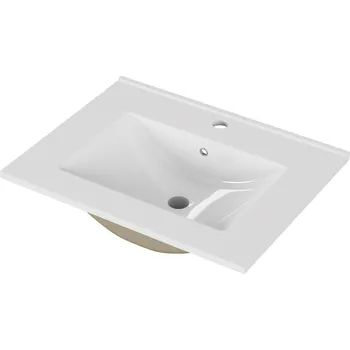 Umyvadlo Zápustné umyvadlo Houseland Luxo 60 cm bílé