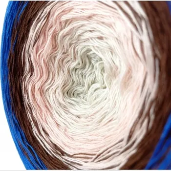 Příze Duhová příze YarnMellow Butterfly- 44. Enzian