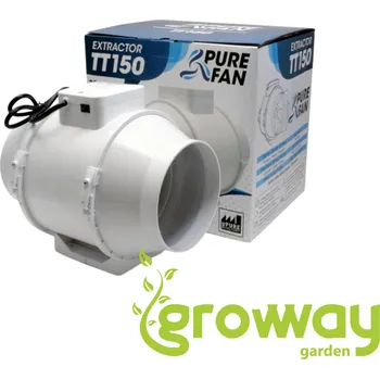 Domácí ventilátor Ventilátor Pure Fan TT 150 - 405/520m3 - Ø150mm 1 ks