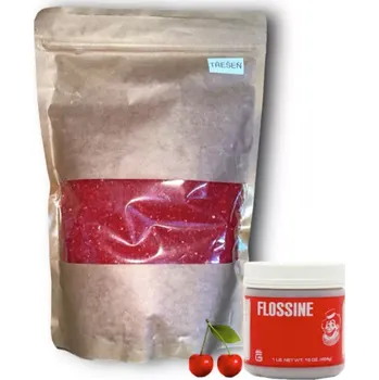 Cukr na cukrovou vatu - 1 Kg - Třešeň - Knapro | Skvělé pro Váš domácí dort