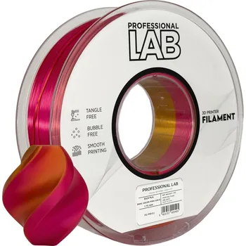 Filament Filament Silk PLA Dvoubarevný Pink-Zlatá 1,75 mm 1 kg Professional Lab