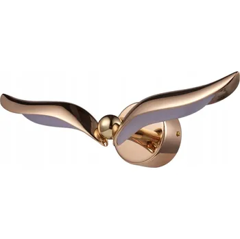 Nástěnné svítidlo Nástěnná lampa GUFO LED růžové zlato 35 cm