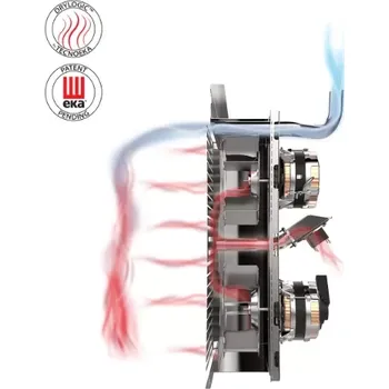 Vestavná trouba Kombinovaná trouba Millenial Touch Screen Gastro 11 x GN 1/1, elektrická, s automatickým systémem čištění a sondou | TECNOEKA MKF1111VTS