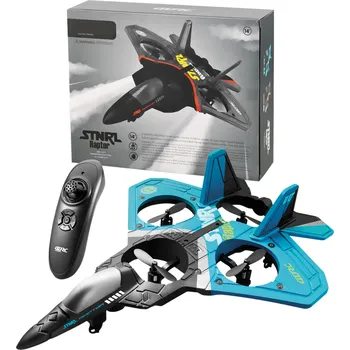 RC model auta R/C Stíhačka V17 Kvadrokoptéra svítící