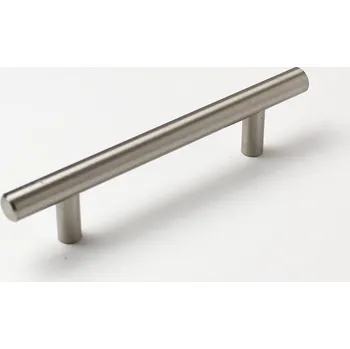 Nábytkové kování 63826 úchytka HRAZDA rozteč 96mm broušený nikl (Nábytková úchytka HRAZDA s roztečí 96 mm v povrchu broušený nikl. Praktický doplněk do interiéru.)