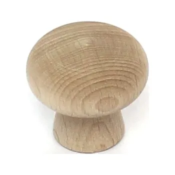 Nábytkové kování 55811 knopka 34,5mm buk přírodní (Nábytková knopka 34 o průměru 5 mm. Jednoduchý a funkční doplněk do interiéru.)