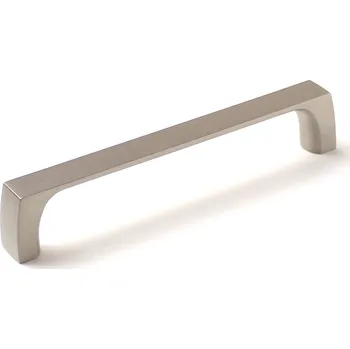 Nábytkové kování 770030 úchytka HELENA rozteč 128mm mat broušený nikl (Nábytková úchytka s roztečí 128 mm v povrchu broušený nikl. Vhodné řešení pro nábytek v interiéru.)