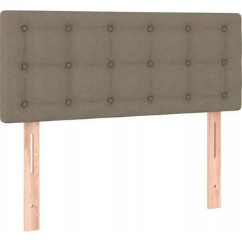 VidaXL Čelo postele, taupe (šedohnědá), 90x5x78/88 cm