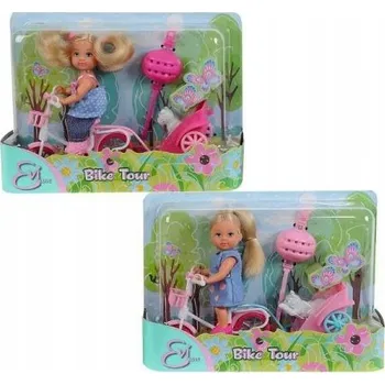 Panenka PANENKA Evi Hračka Pro holčičku Klasická sportovní panenka na kole