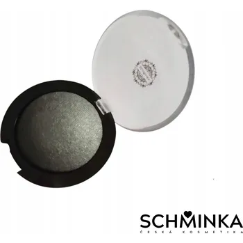 Oční stíny Minerální Zapékaný Oční Stín 7C - Šedý s Nádechem Zelené a Perletí