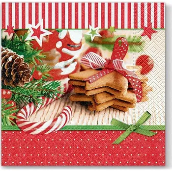 Papírový ubrousek UBROUSKY VZOROVANÉ UBROUSKY 20 KUSŮ