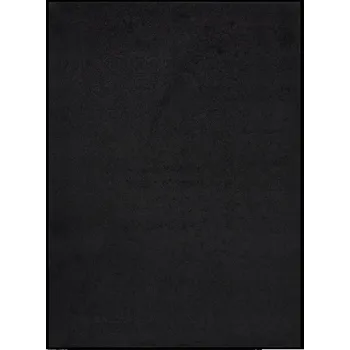 Rohožka Vstupní rohožka velurová protiskluzová 100% PP, černá, 60 x 80 cm, 9 mm
