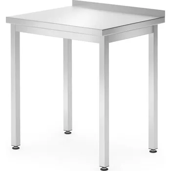 Dílenský stůl Pracovní stůl, šroubovaný, HENDI, Kitchen Line, 600x600x(H)850mm